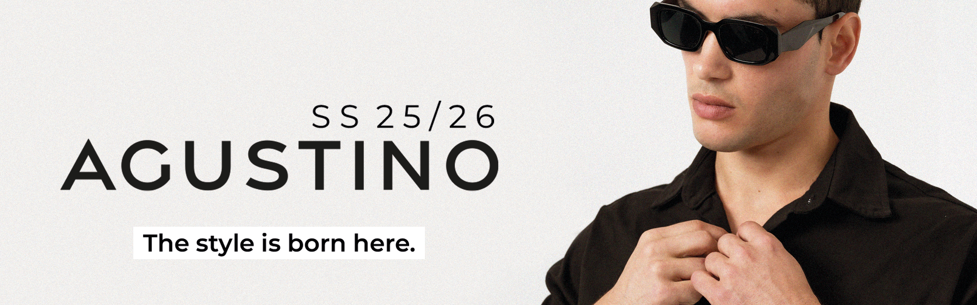 BANNER WEB - AGUSTINO SS 25 26 - 1920 X 600
