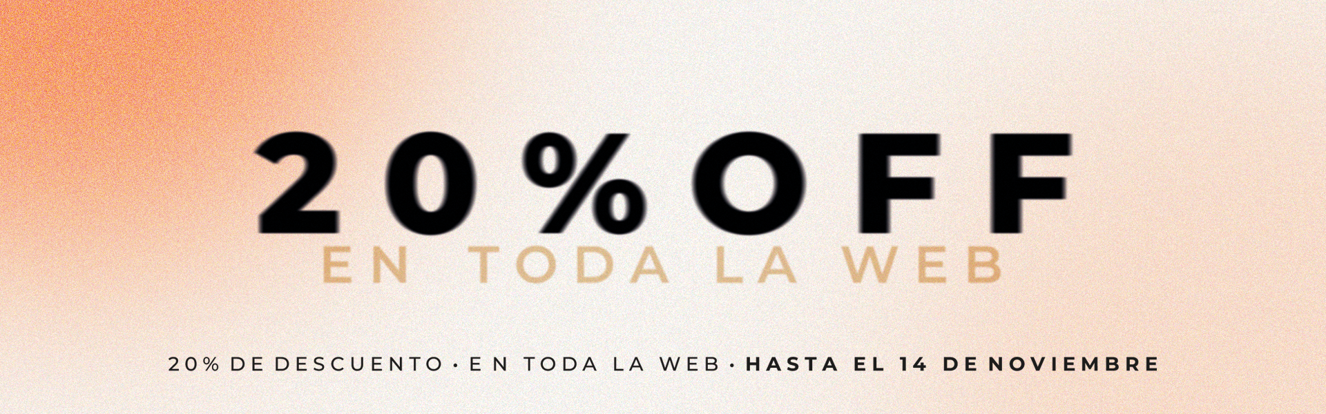 BANNER WEB - LANZAMIENTO 20 OFF - 1920 x 600